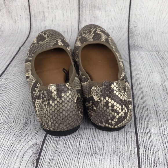 NWOB FALLS CREEK Women's Leather Ballet Flats - Picture 4 of 5